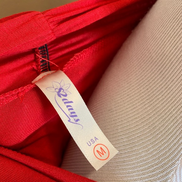 Bright red long sleeve Christmas cardigan - Picture 7 of 7